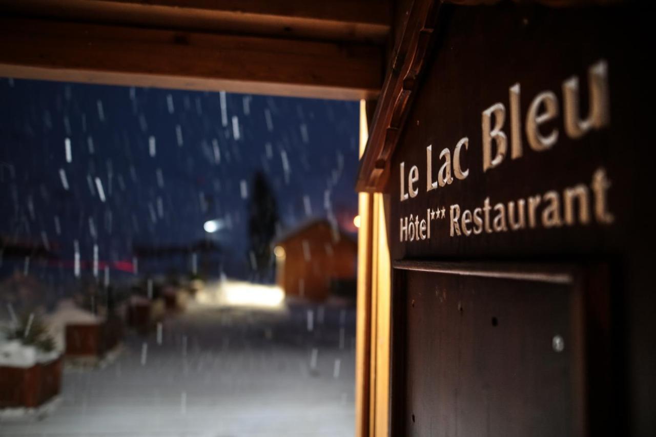 Hotel Lac Bleu 1650 Saint-Francois-Longchamp Exterior photo